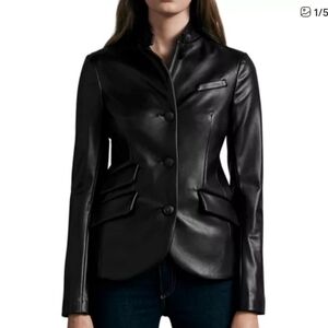 Rag & Bone Midnight Vegan Leather Jacket